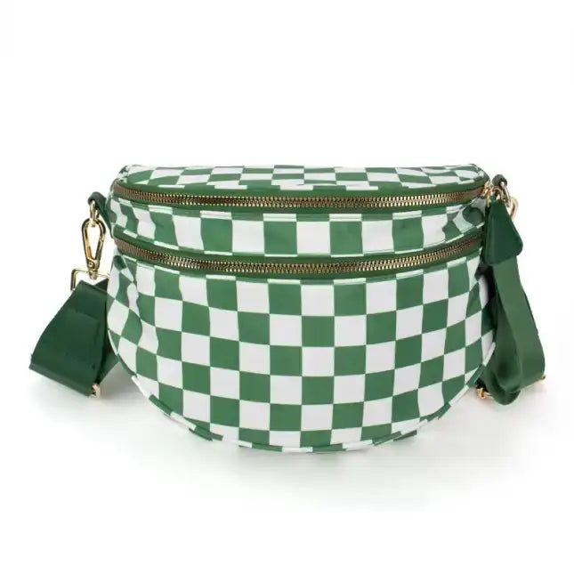 (Multiple Colors) It's Complicated Avril Checkered Cross Body Bag