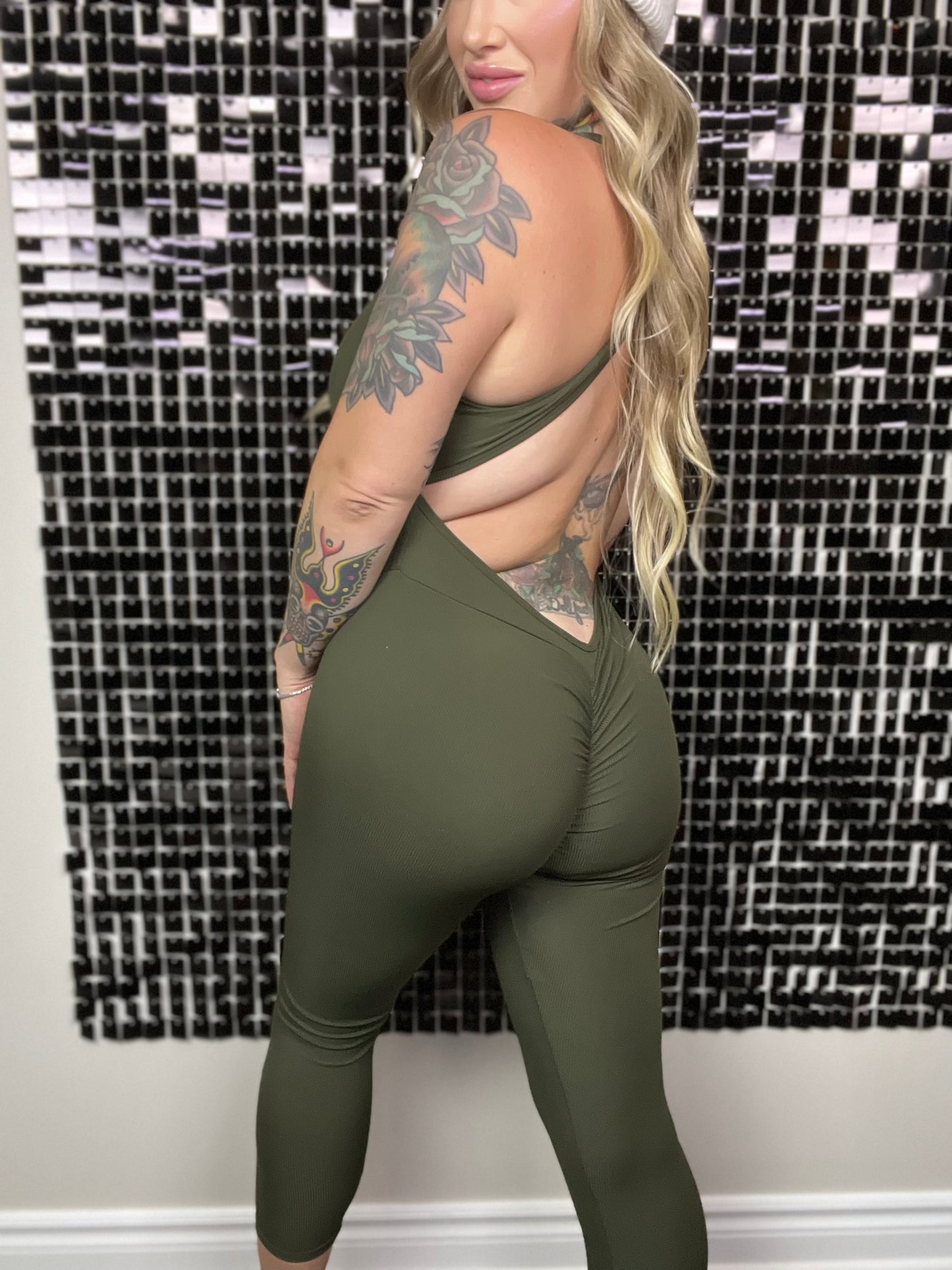 Hot DANG Booty Scrunch Jumpsuit