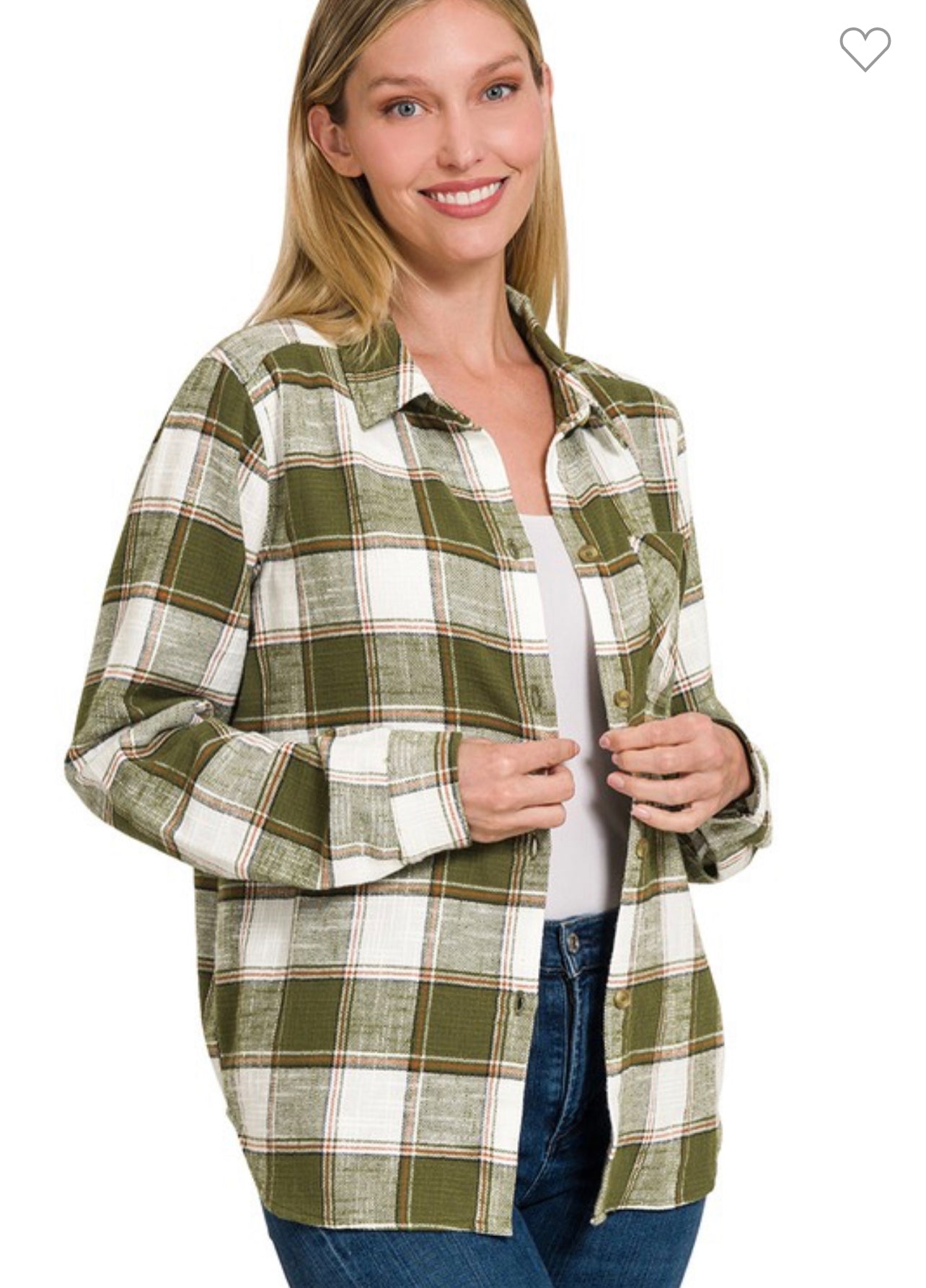 Dukes Of Hazard Plaid Shacket