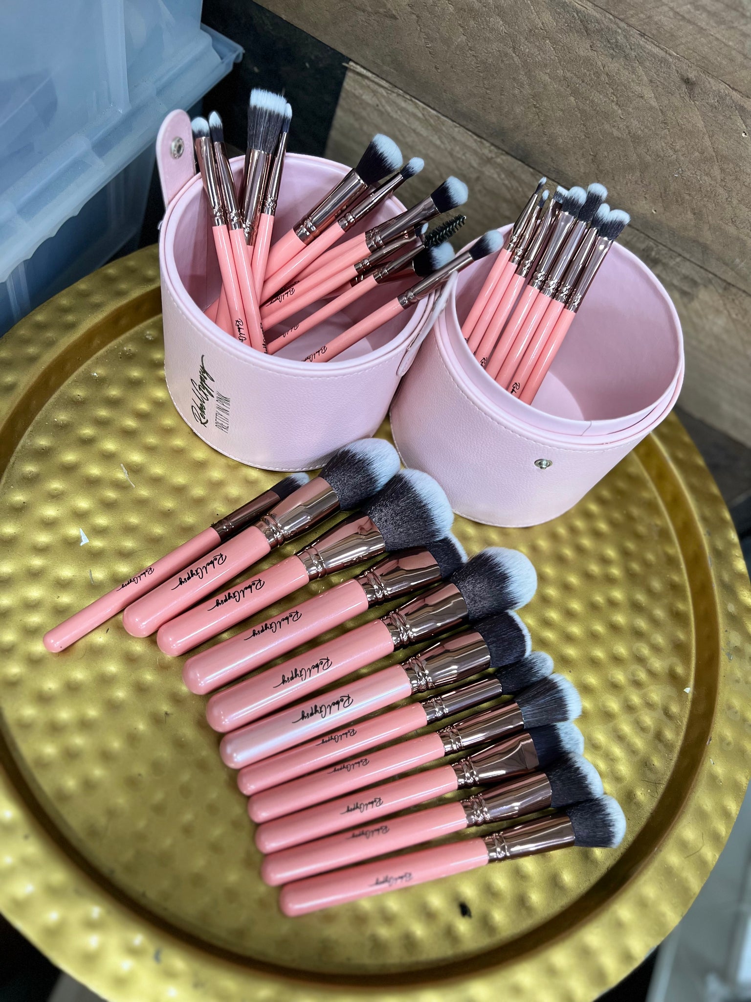 Rebel Gypsy Pretty In Pink Professional Premium Brush Set (Pre Order)