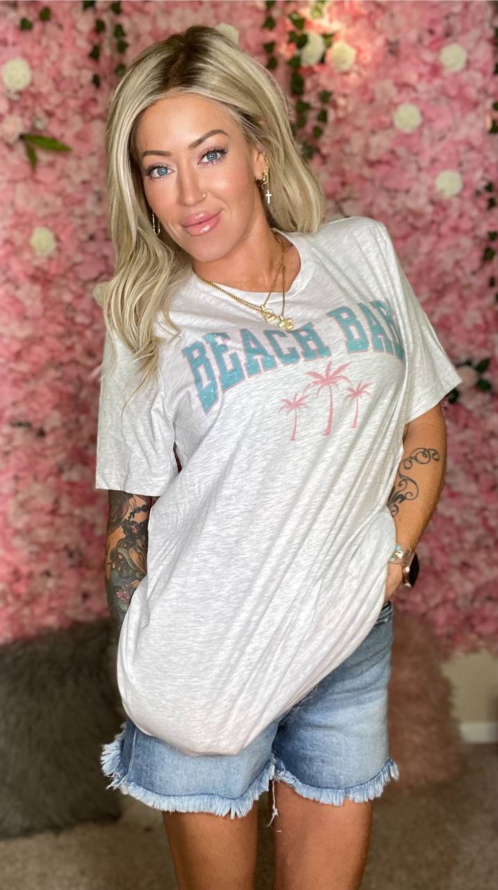 Babe Is Beachin' Graphic Tee (Multiple Colors)