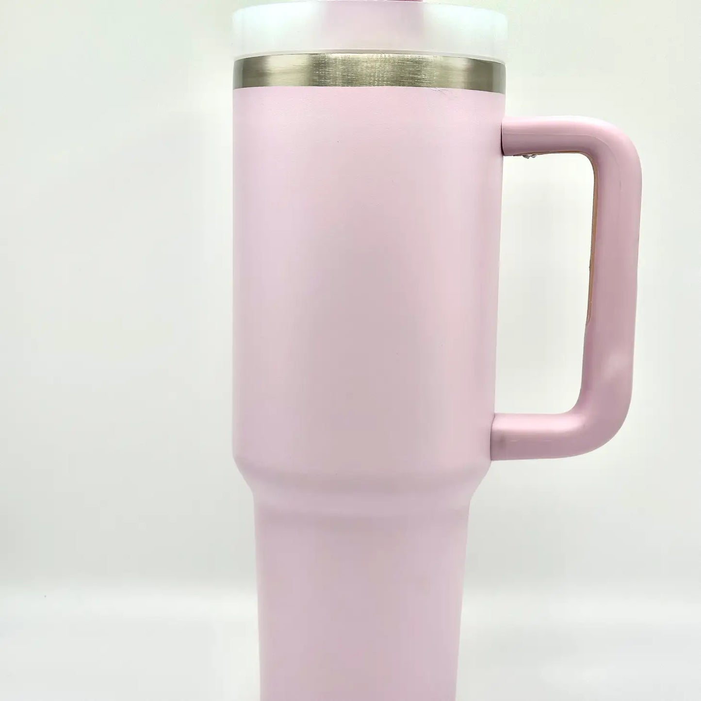 Still Thirsty Stainless Steel 40oz Tumbler (LIGHT PINK & BLACK)