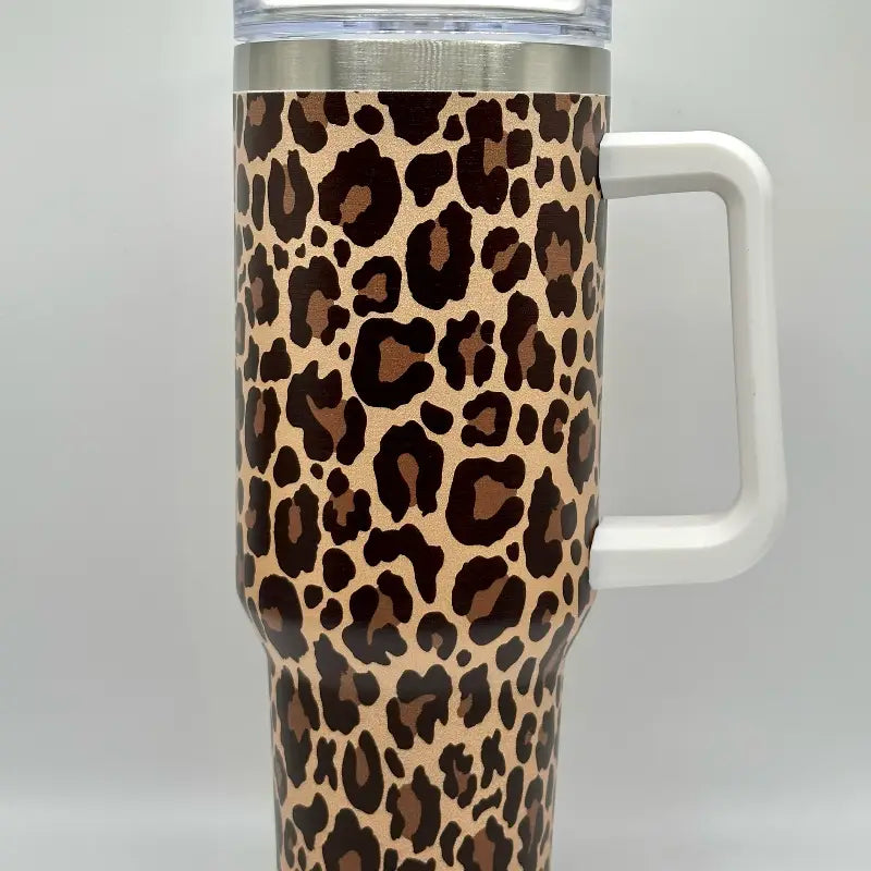 Still Thirsty Stainless Steel 40oz Tumbler (LIGHT PINK & BLACK)