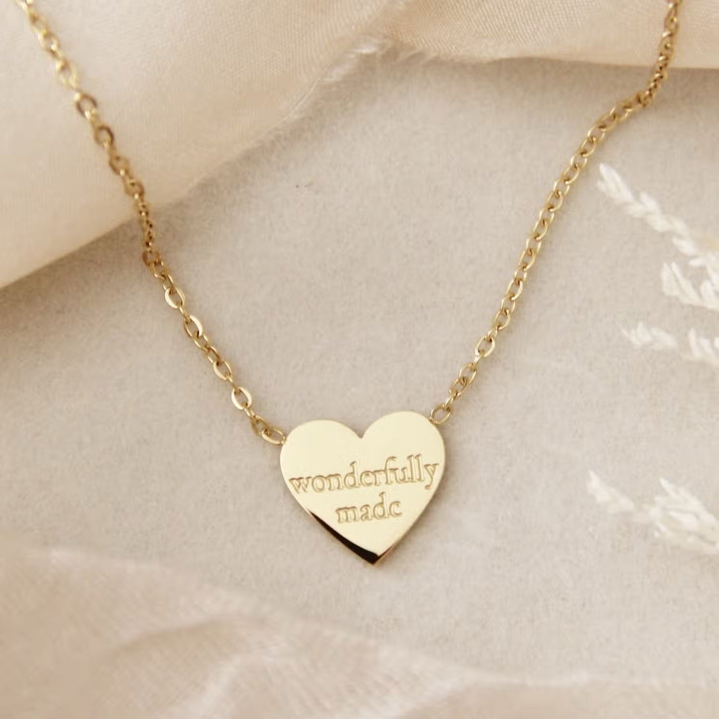 Wonderfully Made Plated Necklace