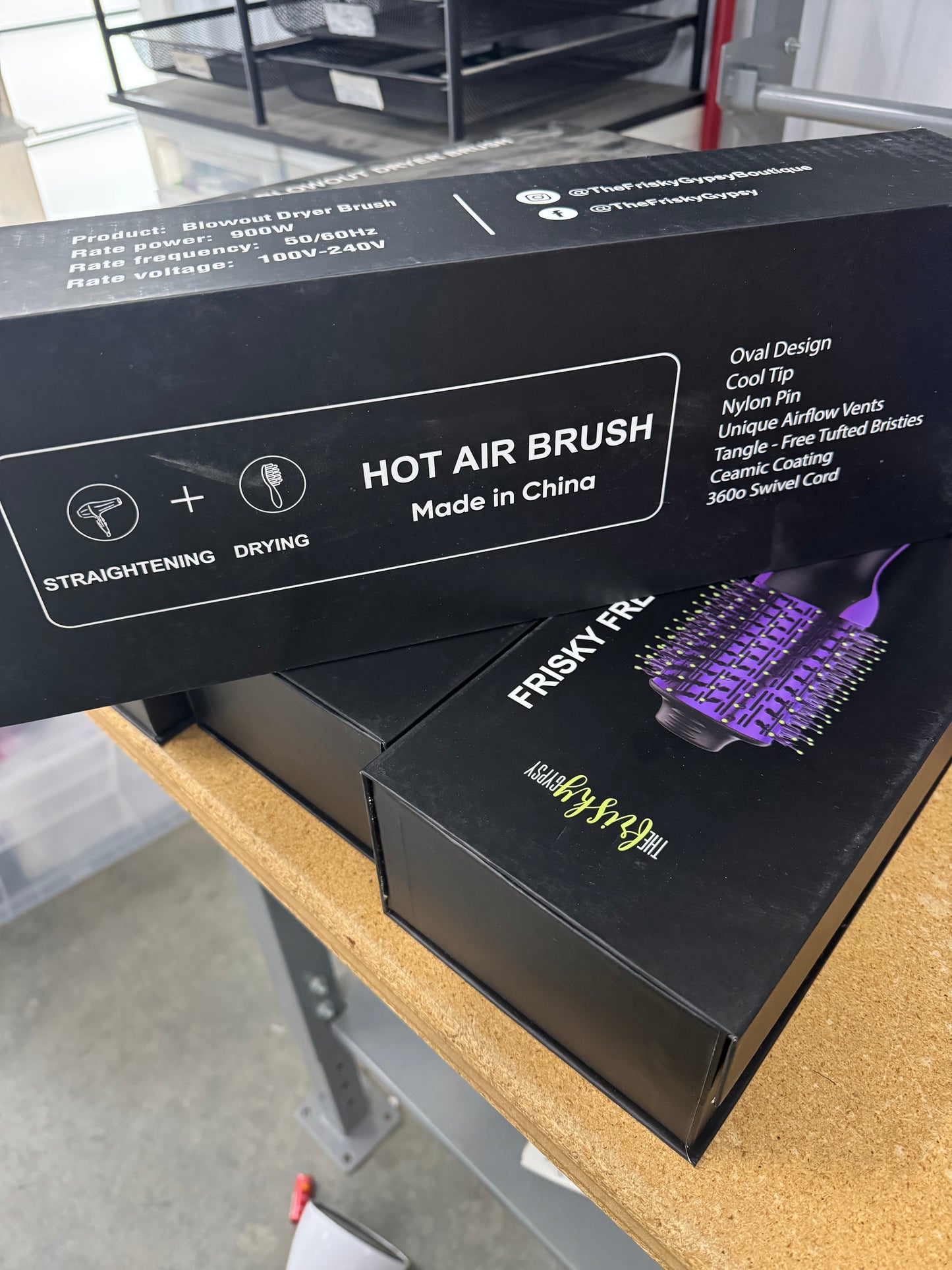 Hot Air Blow Dry Brush