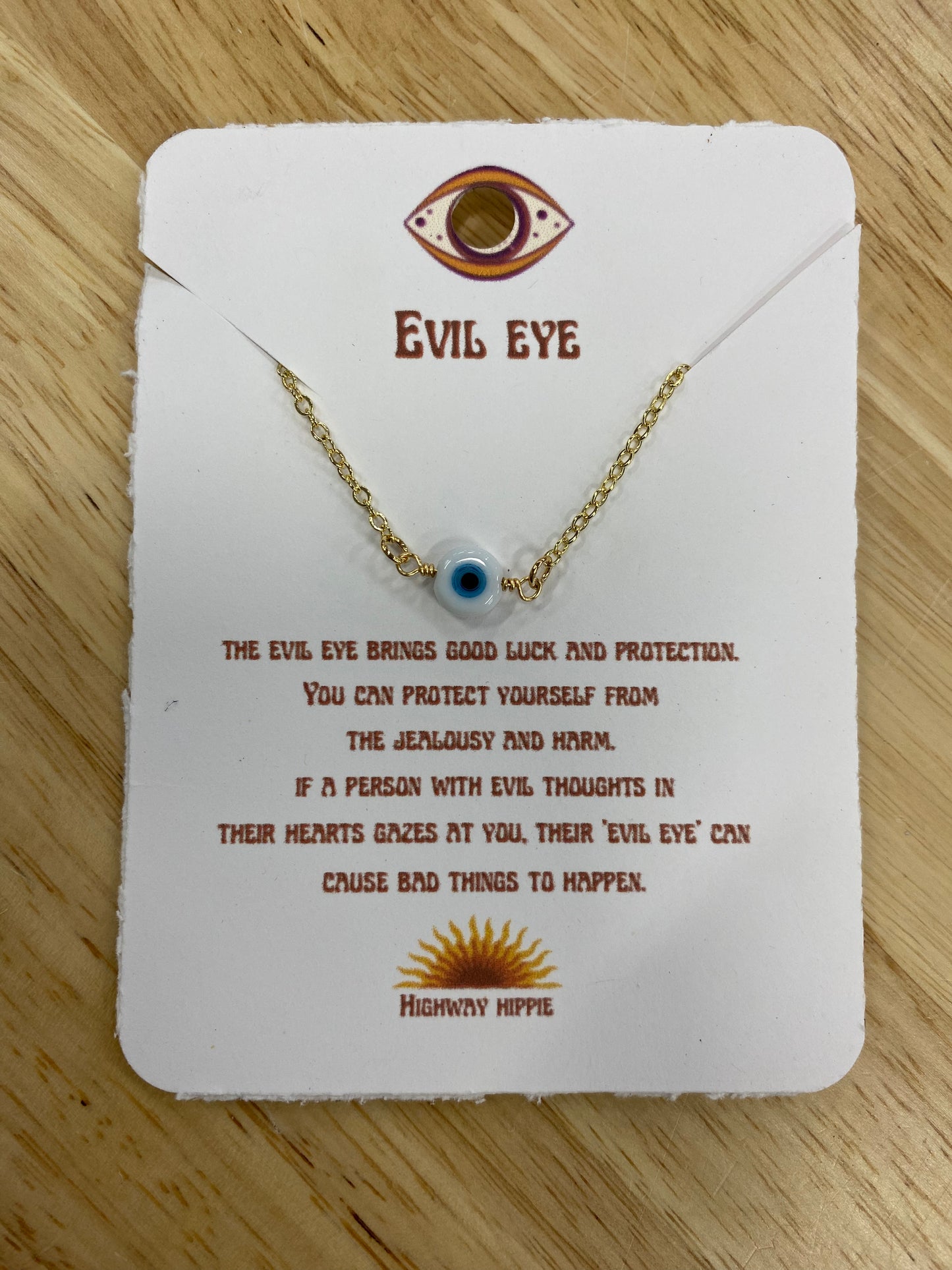 Match My Vibe Evil Eye Necklace