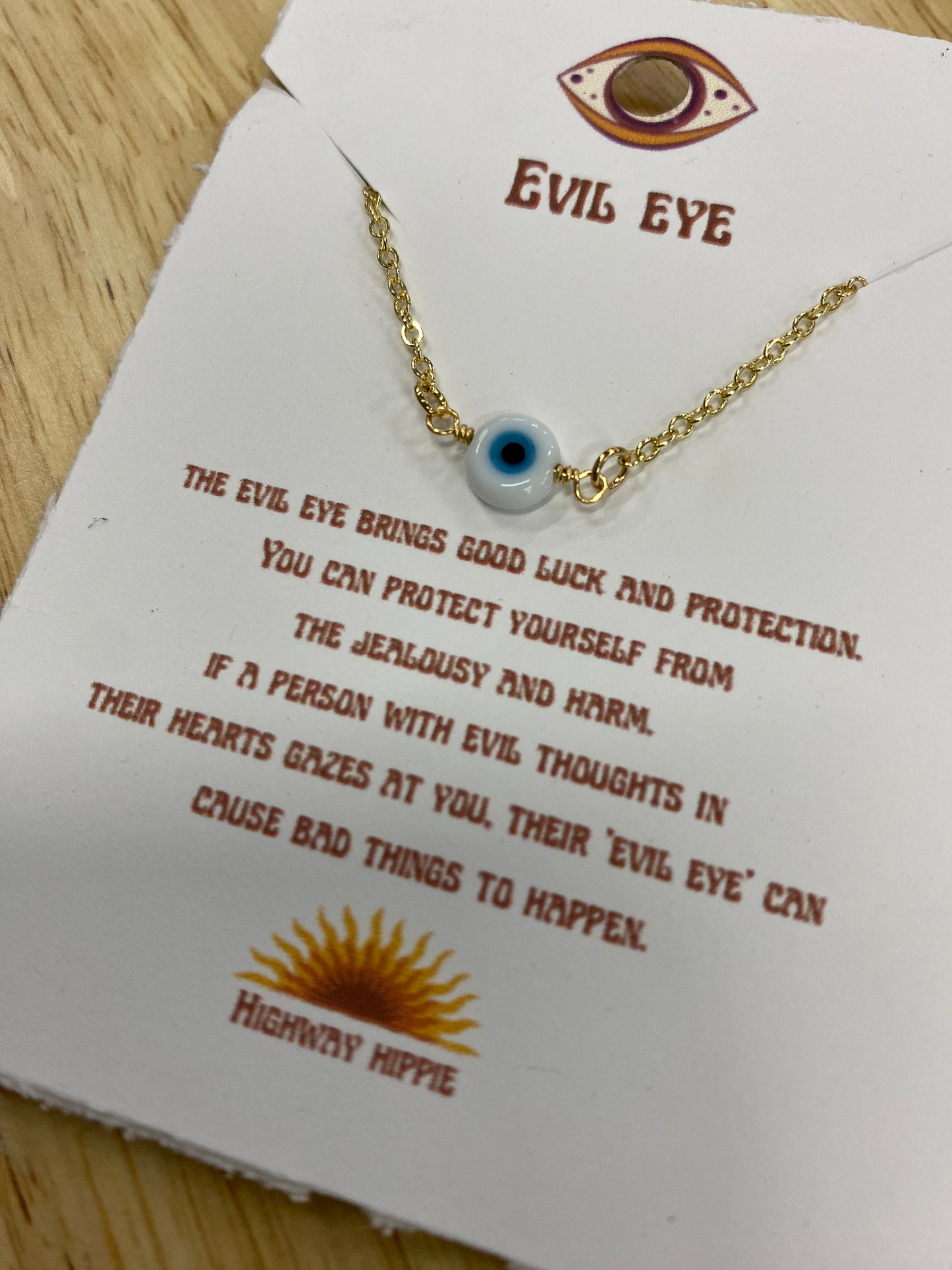 Match My Vibe Evil Eye Necklace