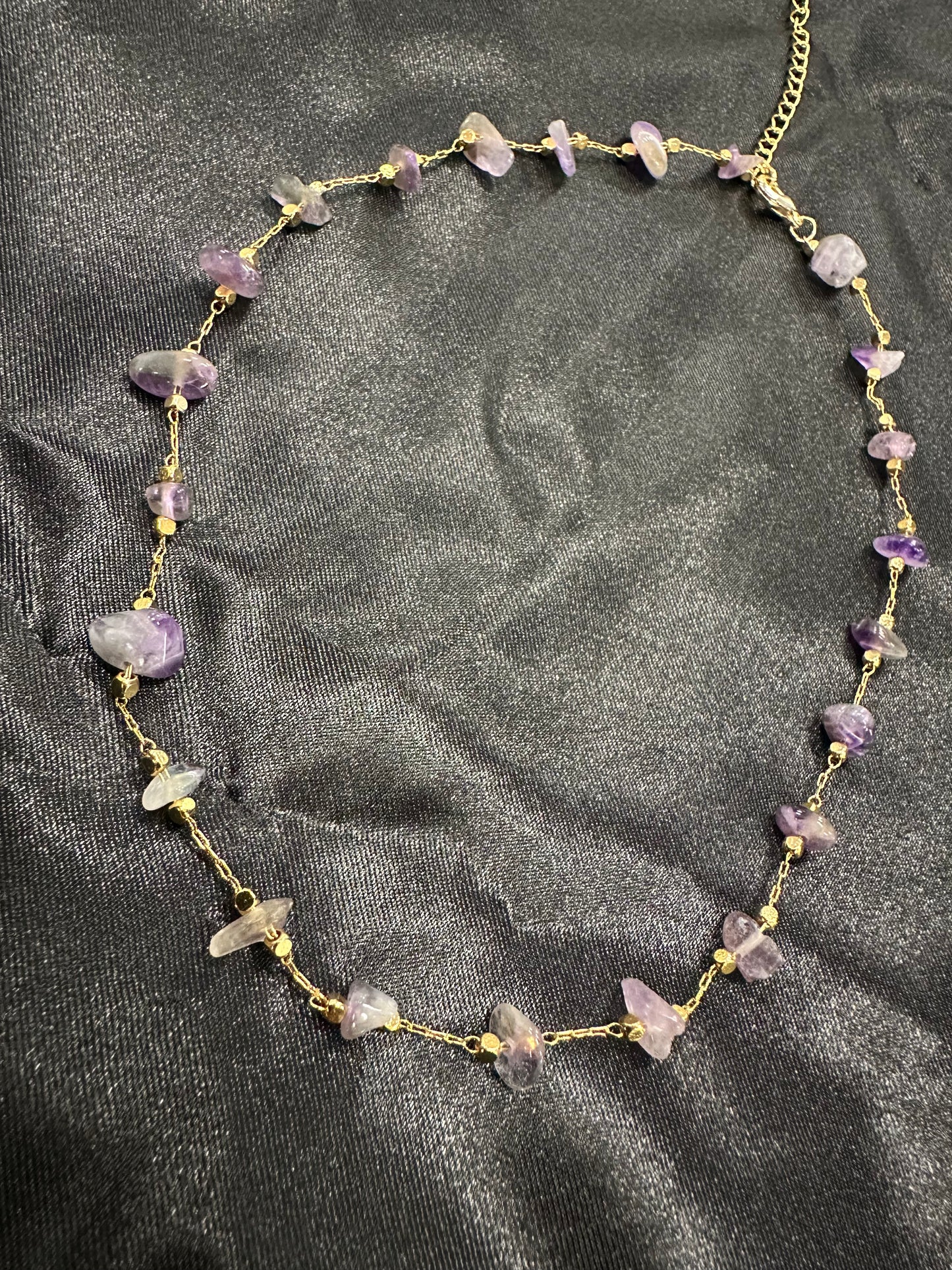 Land Among Stars Amethyst Choker