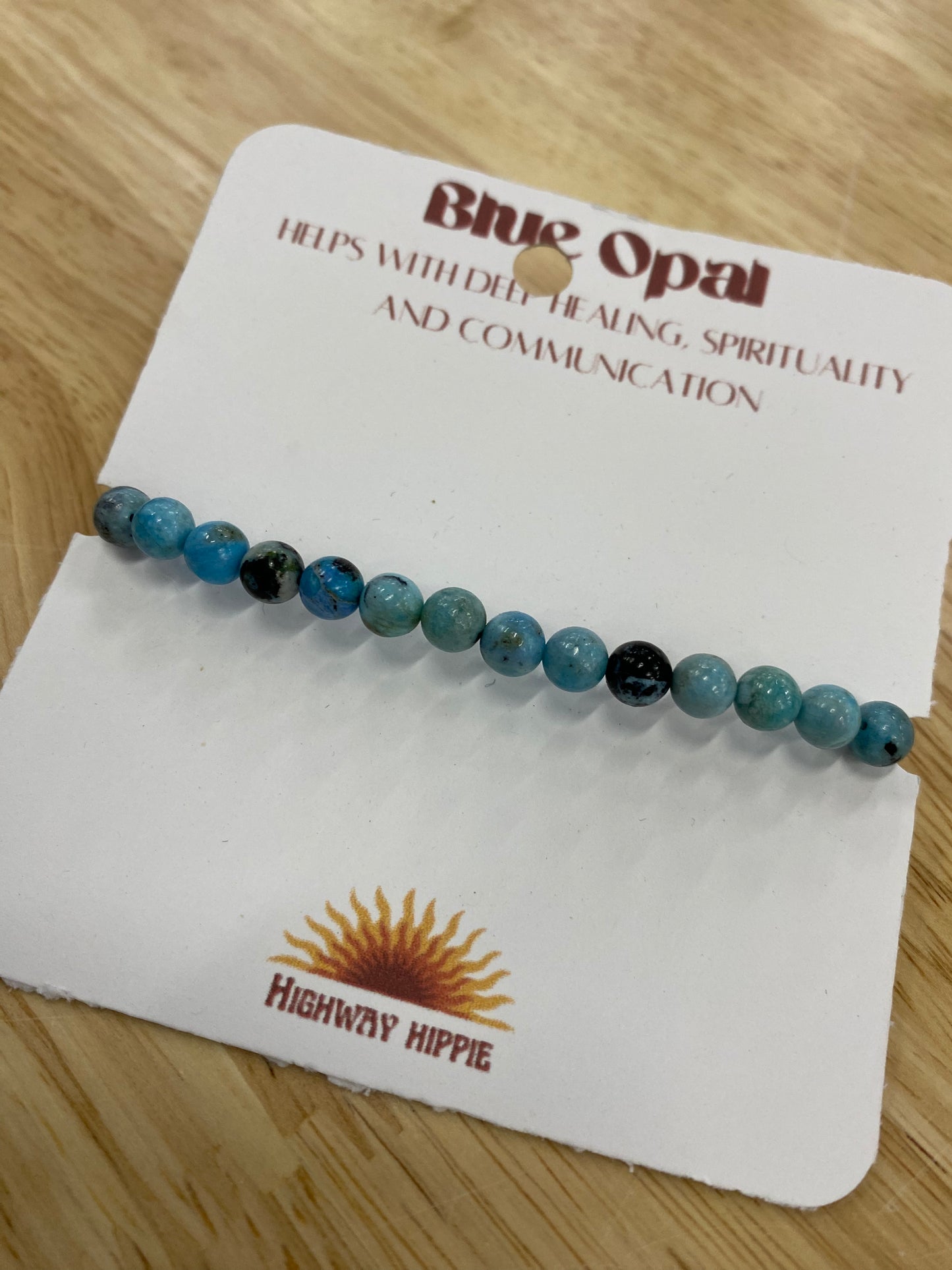 Ocean Breeze Blue Opal Bracelet