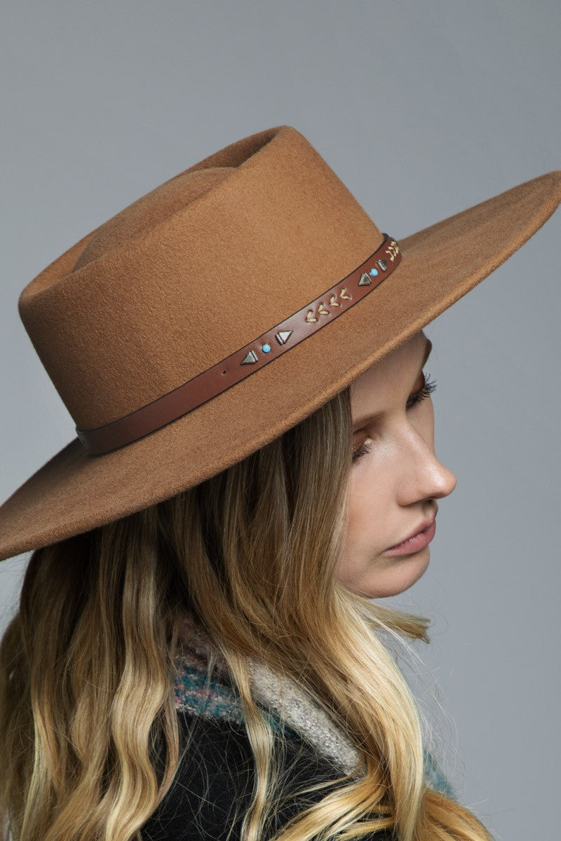 Fabulous Adventures Wool Wide Brim Hat