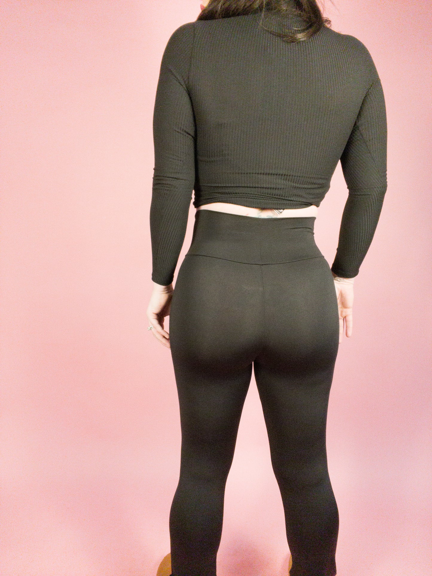 Aligned With You High Waist Seamless Flare Leggings