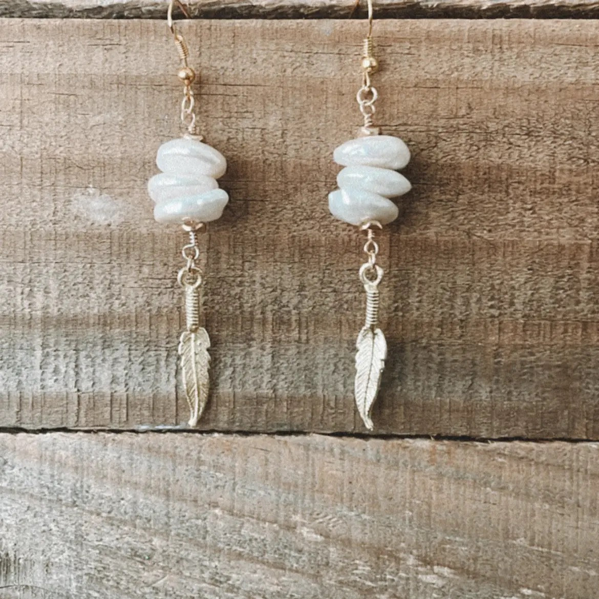 Total Stunner Weight Of A Feather Earrings