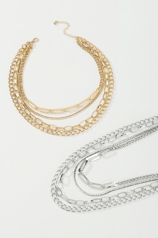 City Livin' Urban Multi-Strand Statement Necklace