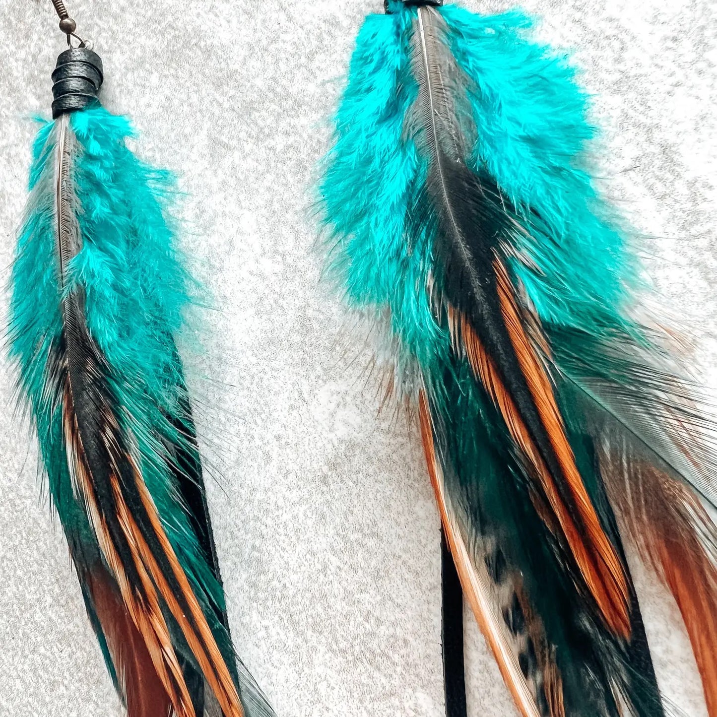 Ruffle My Feathers Willow Creek Feather Earring