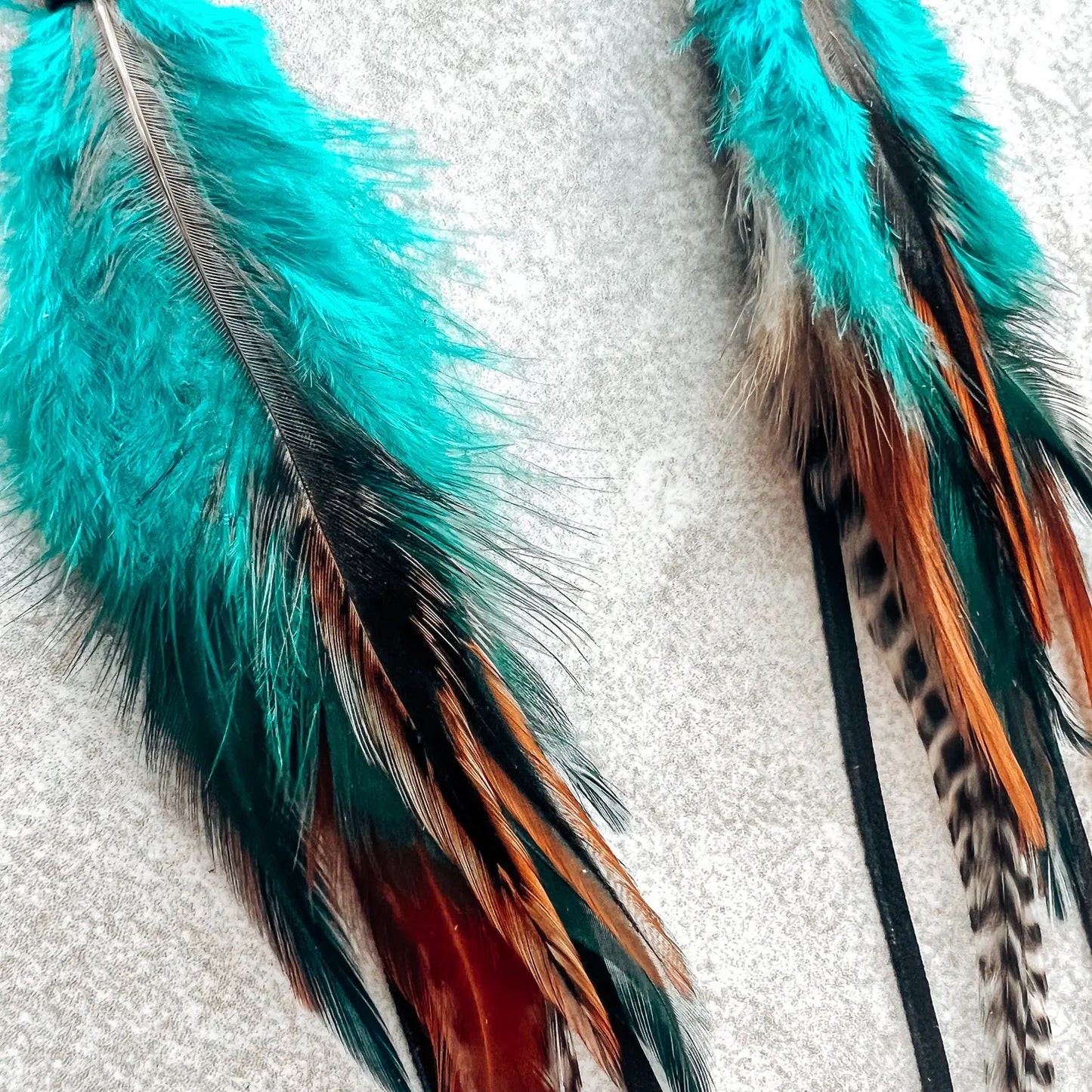 Ruffle My Feathers Willow Creek Feather Earring