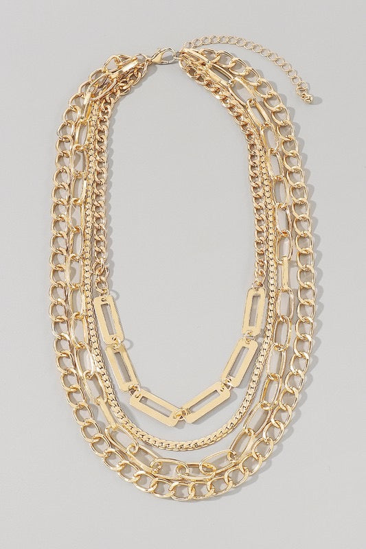 City Livin' Urban Multi-Strand Statement Necklace