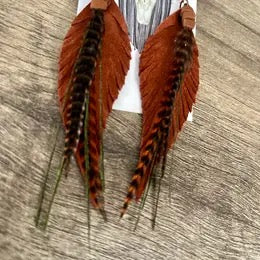 Without Reason Round Up Feather Earrings