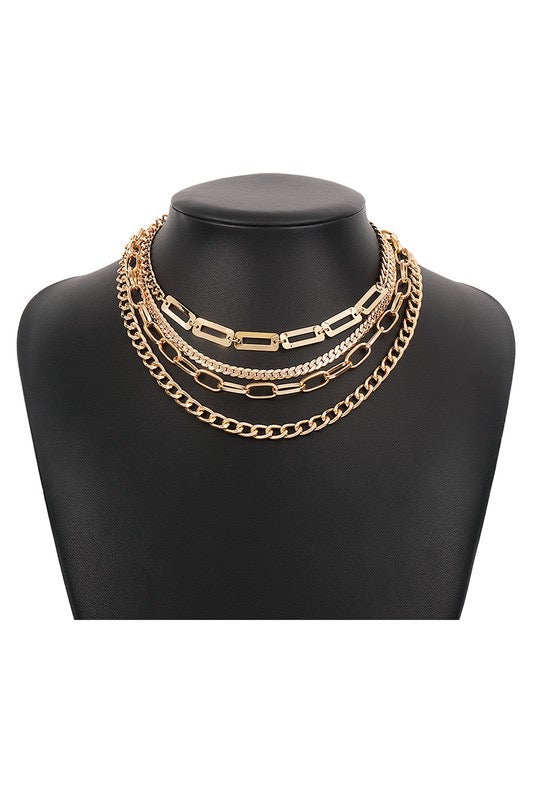 City Livin' Urban Multi-Strand Statement Necklace
