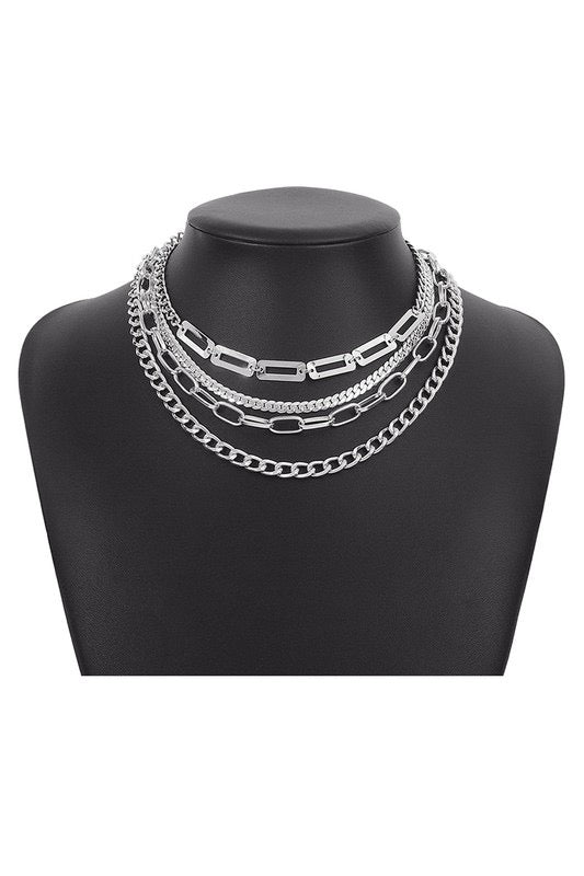 City Livin' Urban Multi-Strand Statement Necklace
