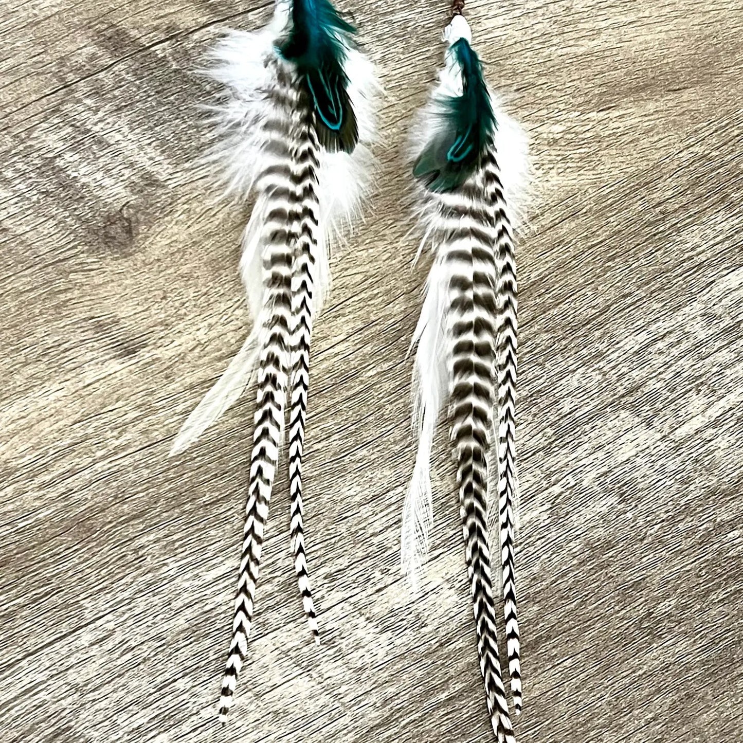 Southern Hello Glacier Feather Earrings