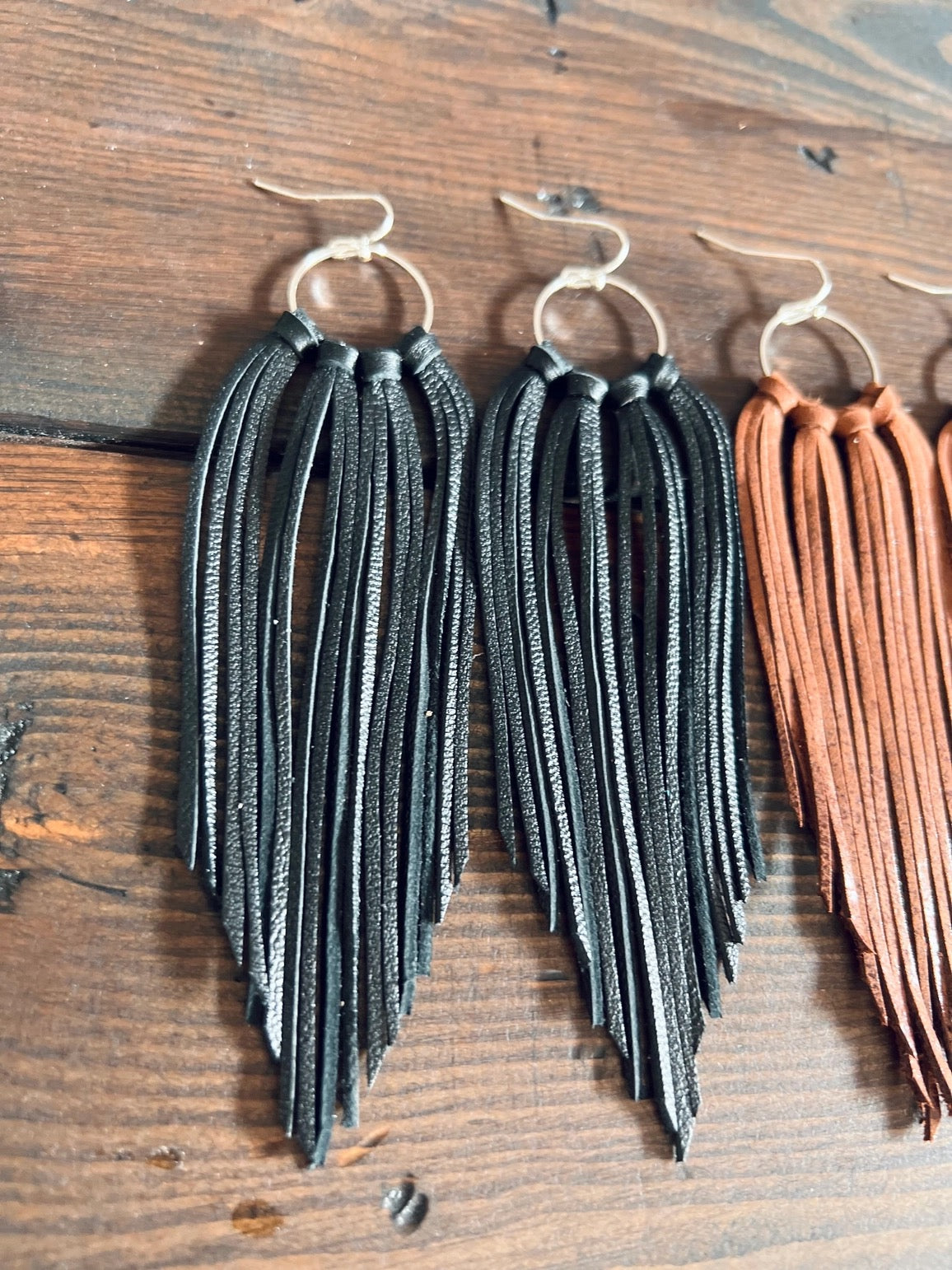 Western Look Bozeman Fringe Earrings