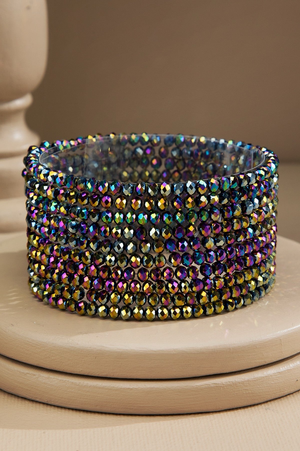 10 Piece Beaded Stackable Boho Bracelet