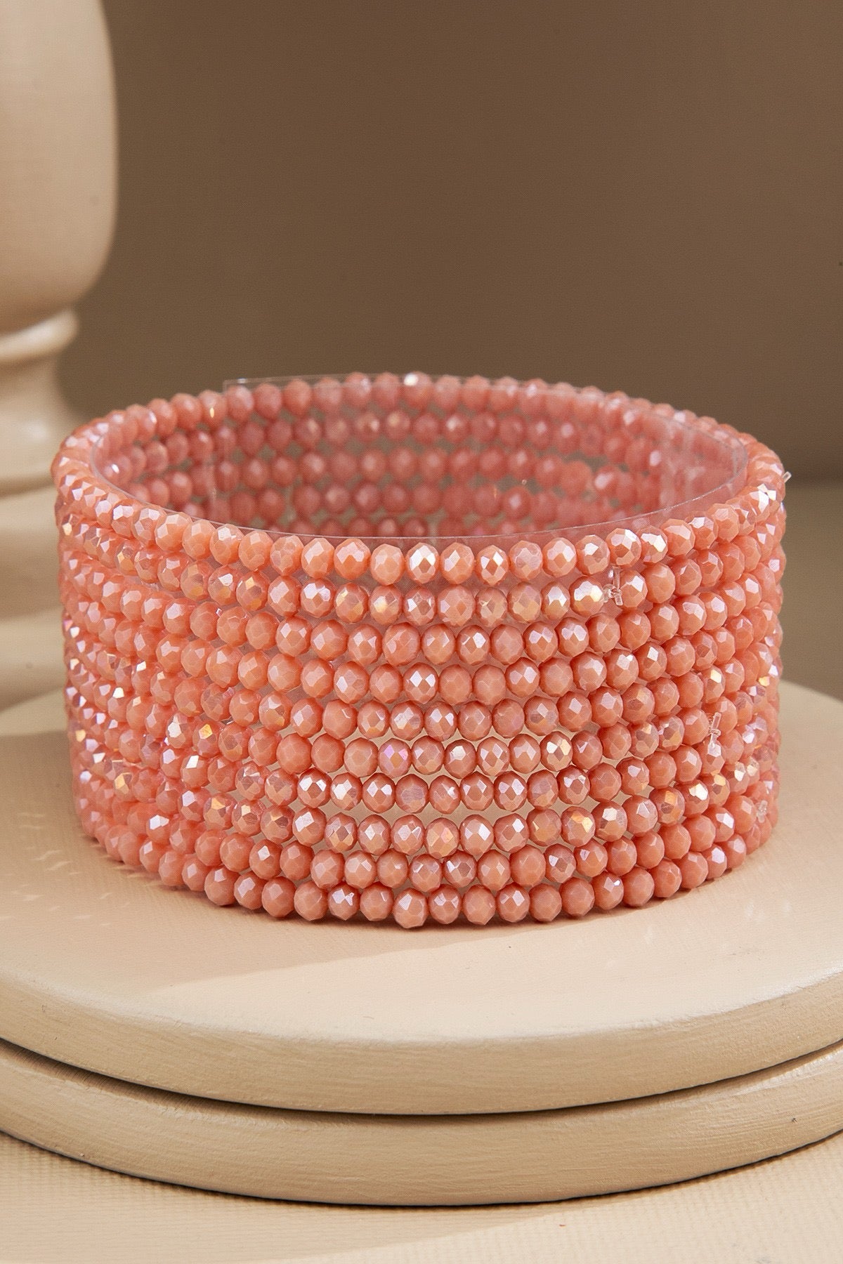 10 Piece Beaded Stackable Boho Bracelet