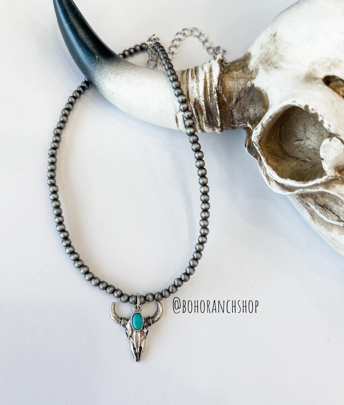 Western Longhorn Chocker Necklace