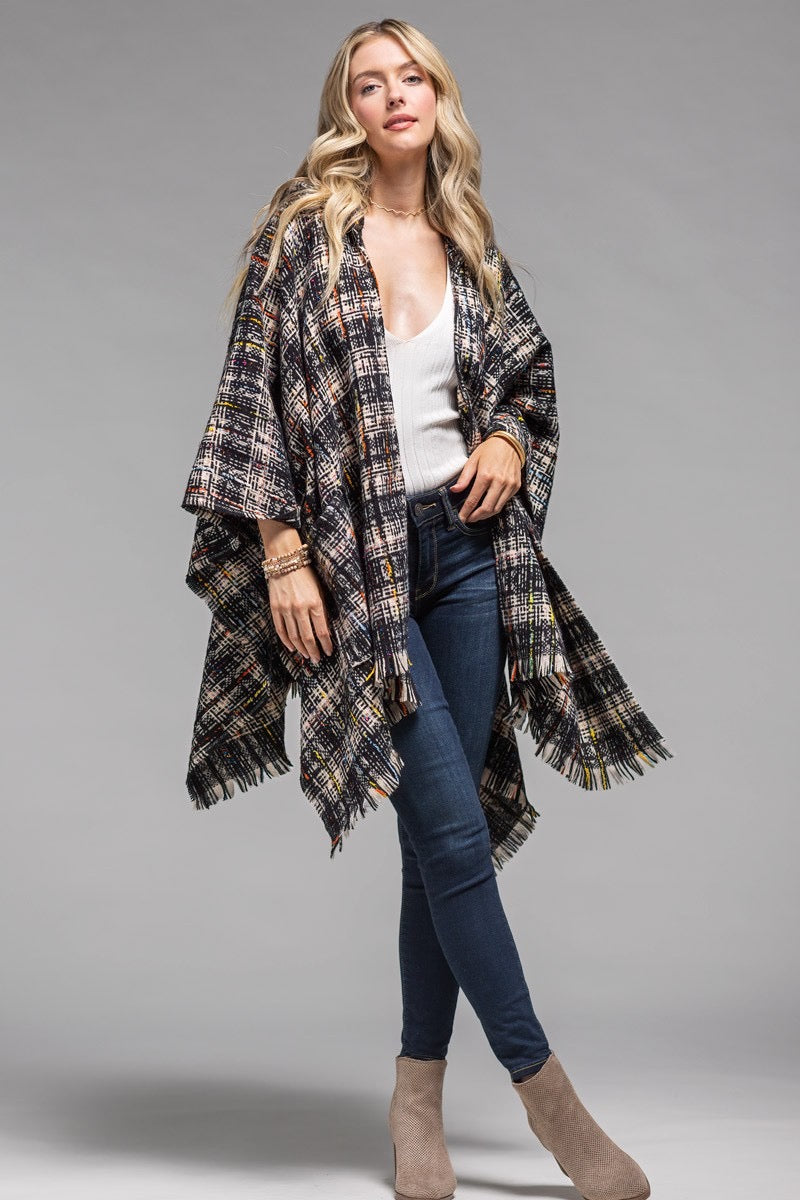 Too Cozy To Move Knit Hoodie Ruana