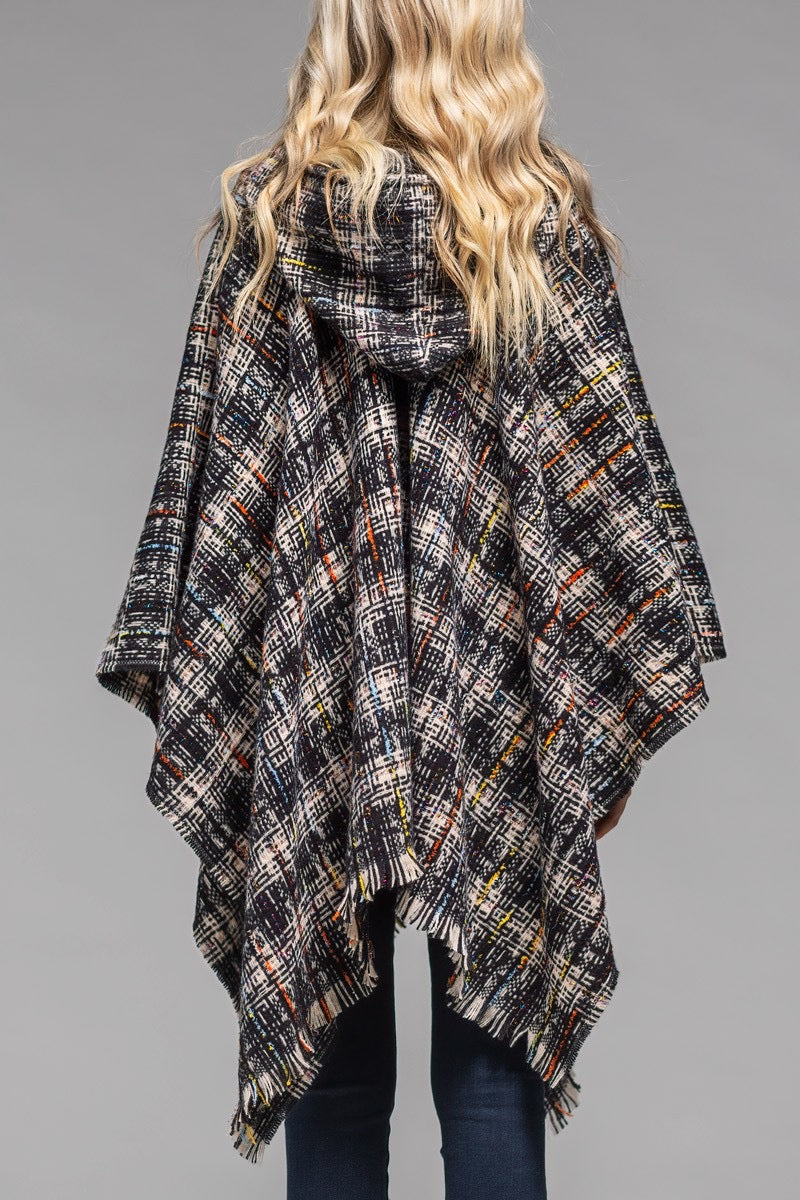 Too Cozy To Move Knit Hoodie Ruana