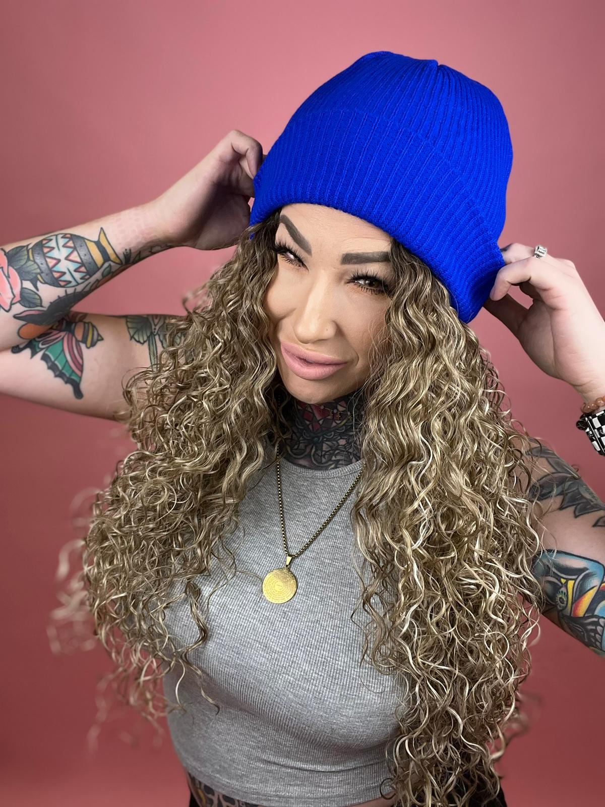 Hipster Vibes Ribbed Beanie (Multiple Color Options)