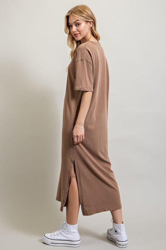 Match My Style Cotton Washed Dress (Multiple Colors)