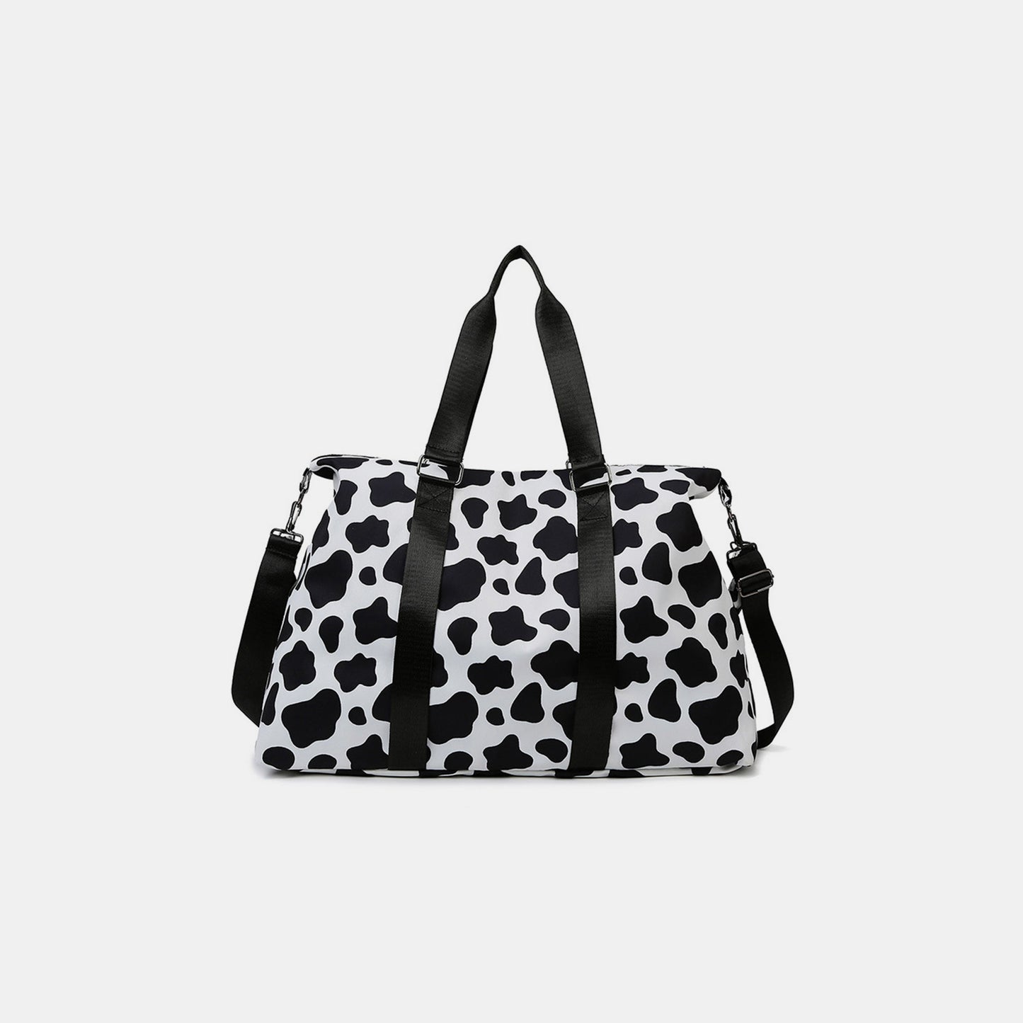 Whiskers And Purrs Animal Print Travel Bag