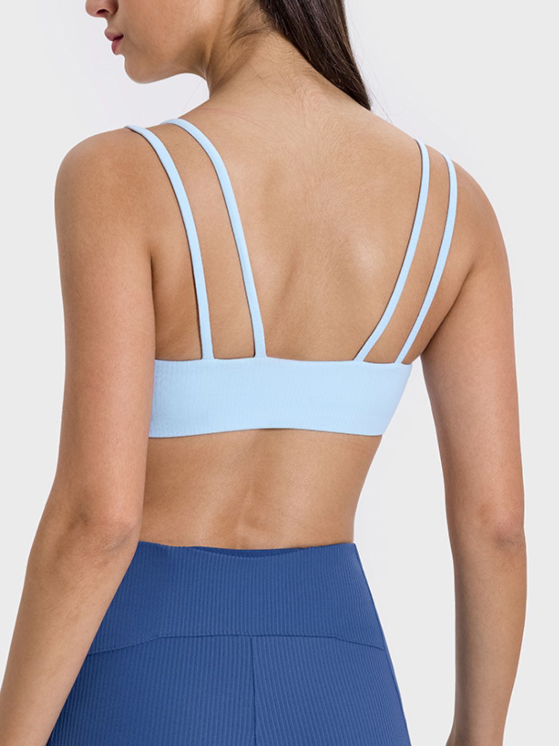 Simply Fetching Scoop Neck Double Strap Active Cami (Multiple Colors)