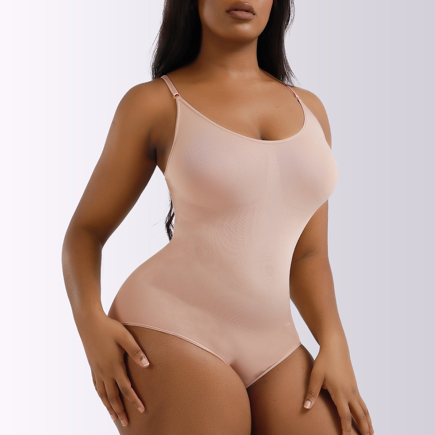 Hourglass Figure Spaghetti Strap Shaping Romper (Multiple Colors) - BP