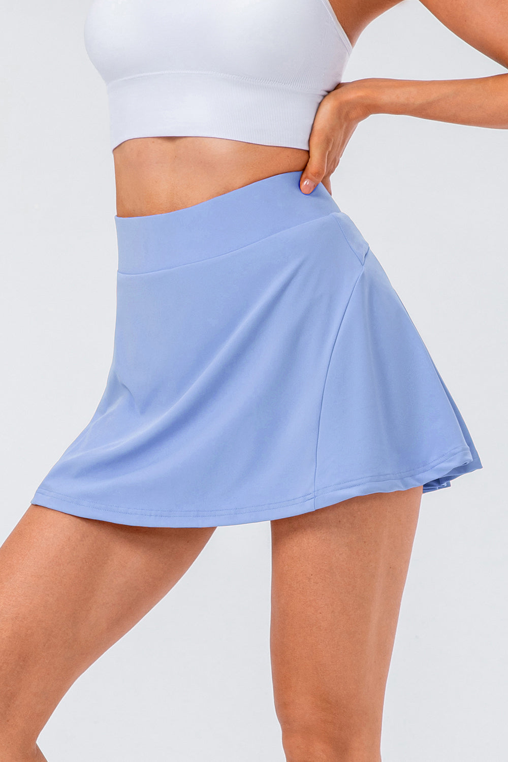 Bounce Back High Waist Pleated Active Skirt (Multiple Colors) - BP