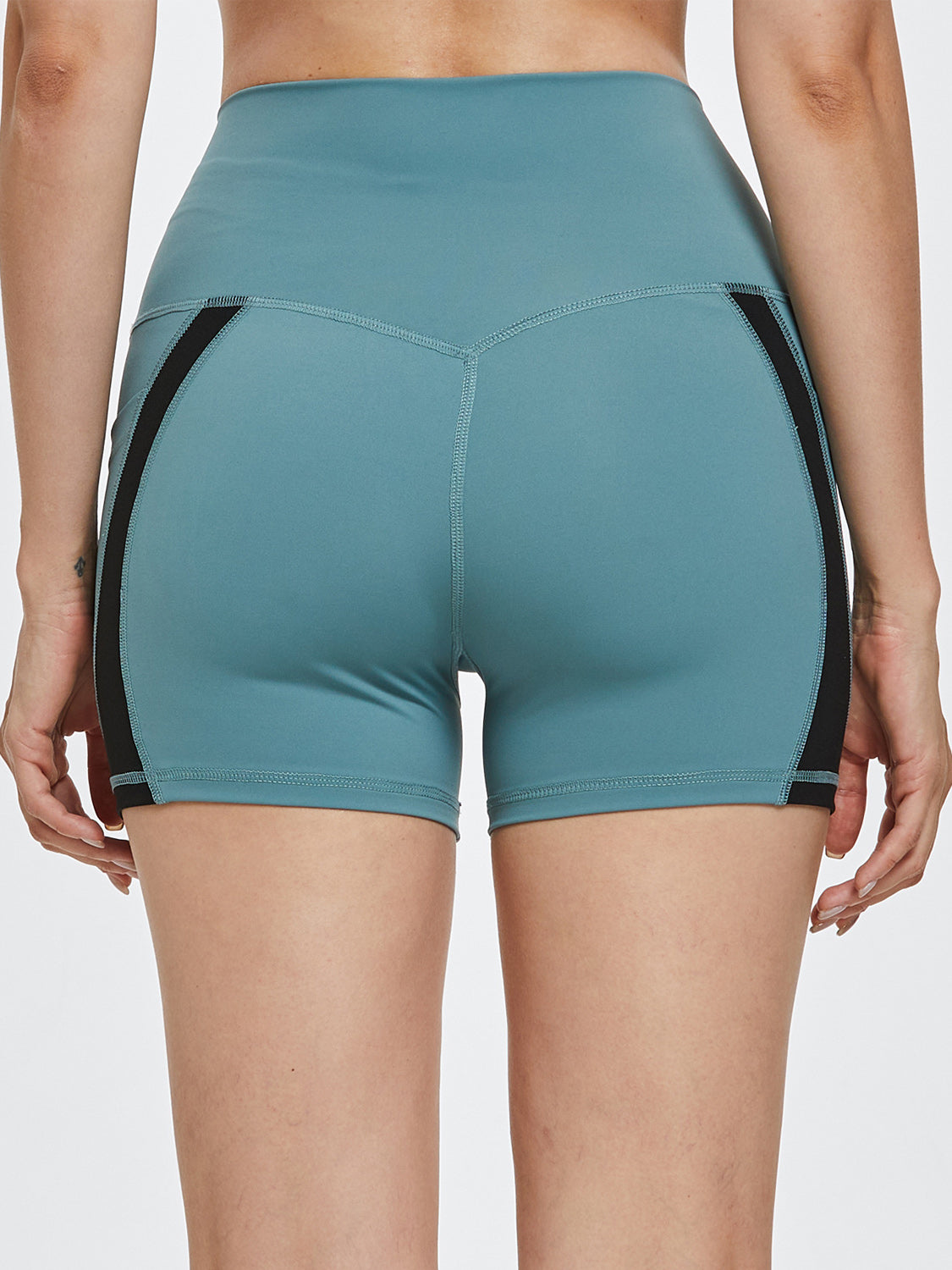 Sculpted Style High Waist Active Shorts (Multiple Colors)