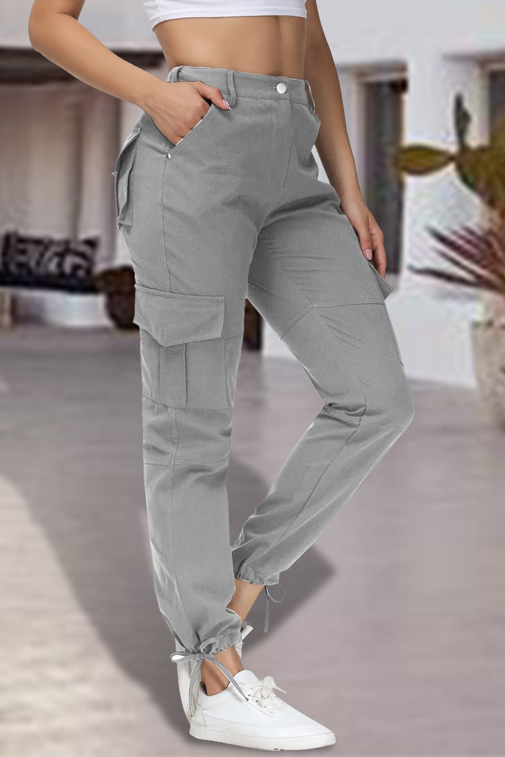 Energetic Response High Waist Pants with Pockets (Multiple Colors)