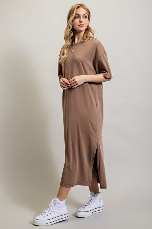 Match My Style Cotton Washed Dress (Multiple Colors)