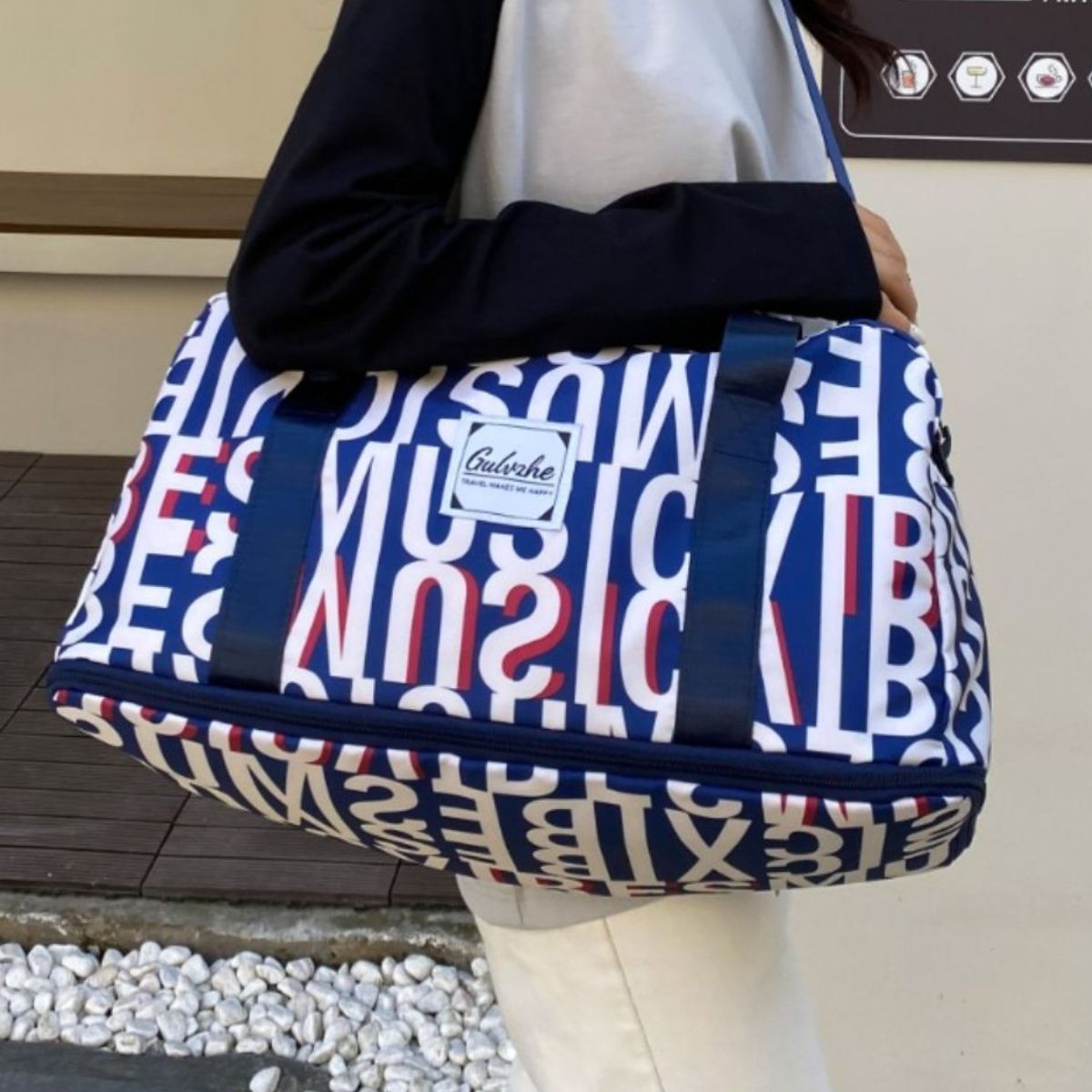 The Power Of She Oxford Cloth Printed Travel Bag