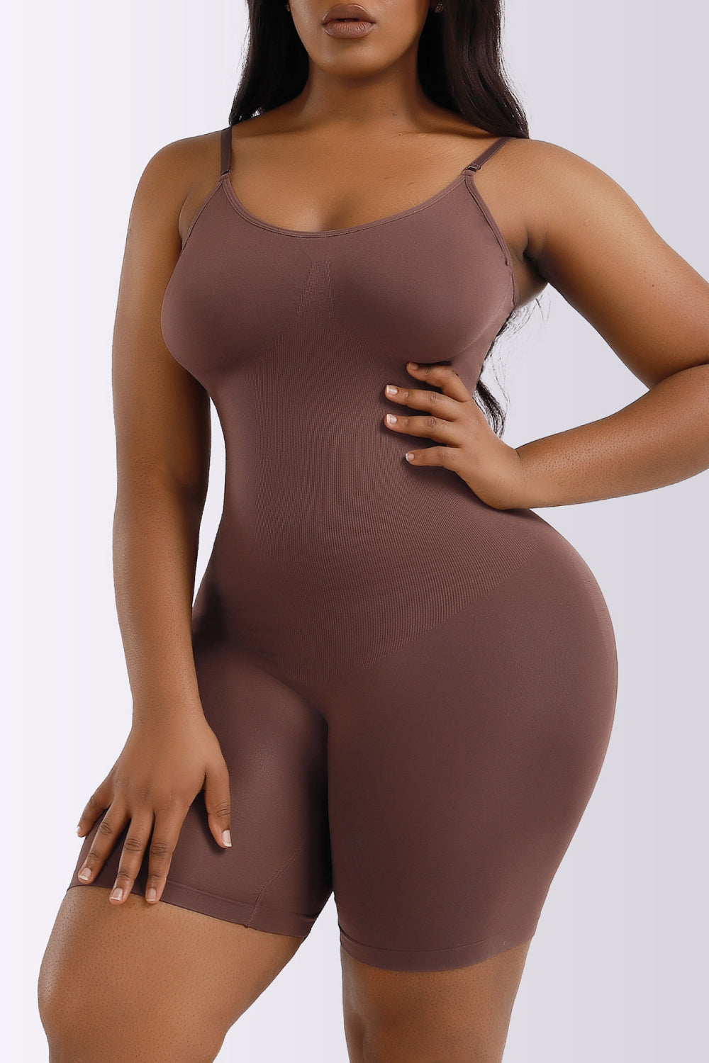 Hourglass Figure Spaghetti Strap Shaping Romper (Multiple Colors) - BP