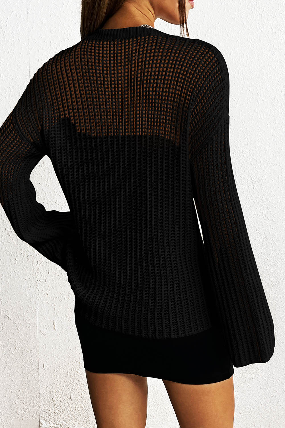 Fond Reflections Star Rib-Knit Sweater (Multiple Colors)