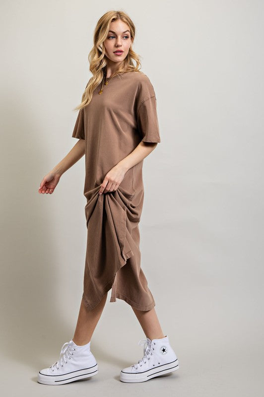 Match My Style Cotton Washed Dress (Multiple Colors)