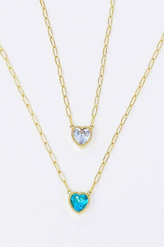 Chained To My Heart Necklace (Multiple Colors) - BP