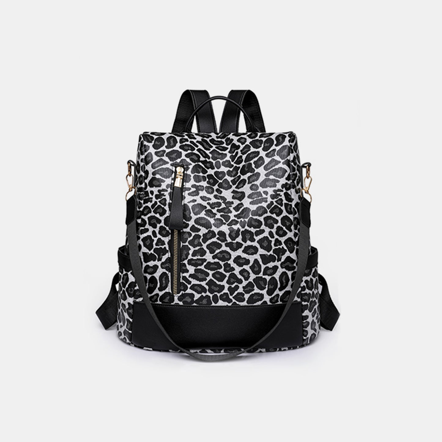 Cheetah Speed Leopard PU Leather Backpack Bag