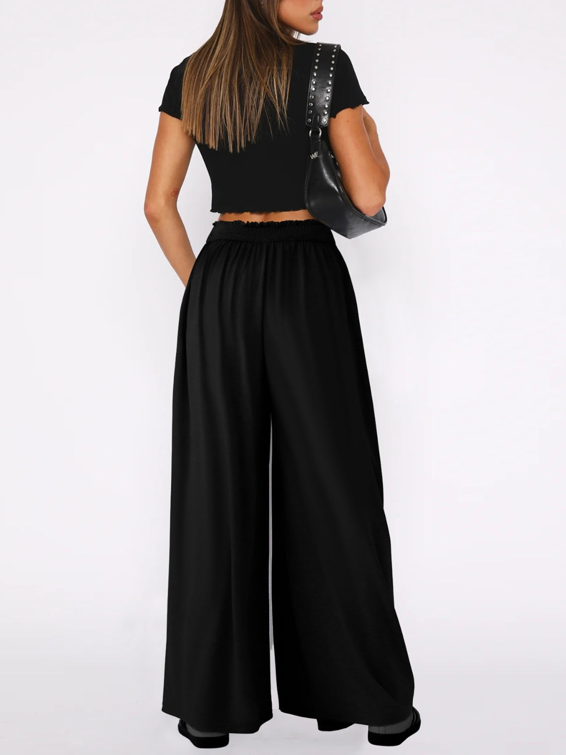 Creative Attire High Waist Wide Leg Pants