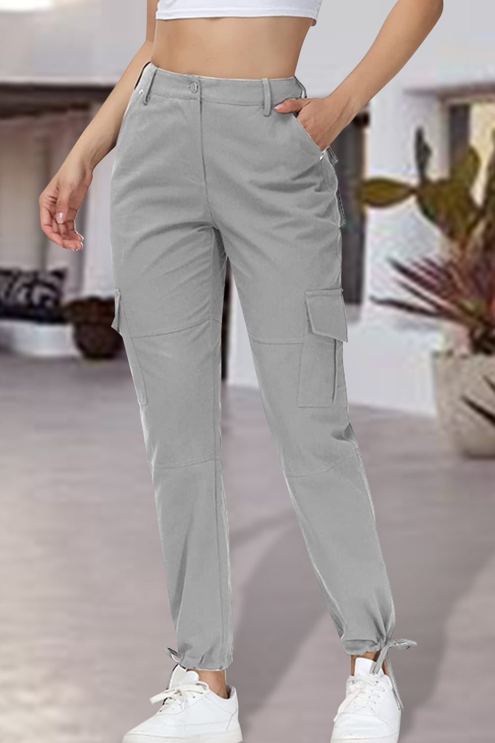 Energetic Response High Waist Pants with Pockets (Multiple Colors)