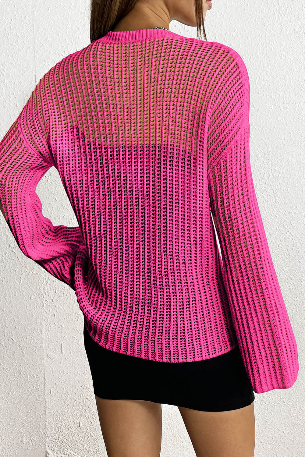 Fond Reflections Star Rib-Knit Sweater (Multiple Colors)