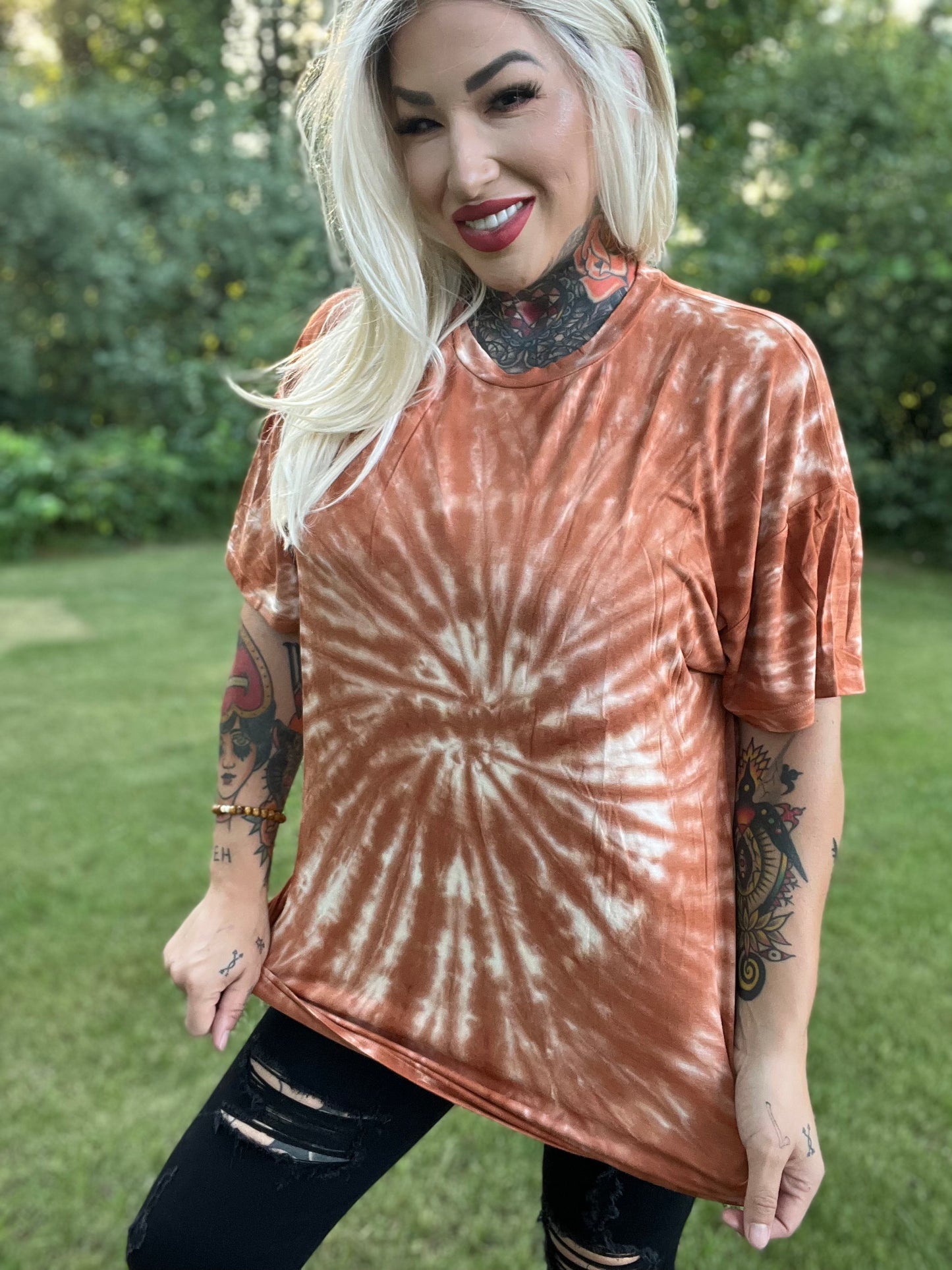 Hazy TieDye Oversized Tee