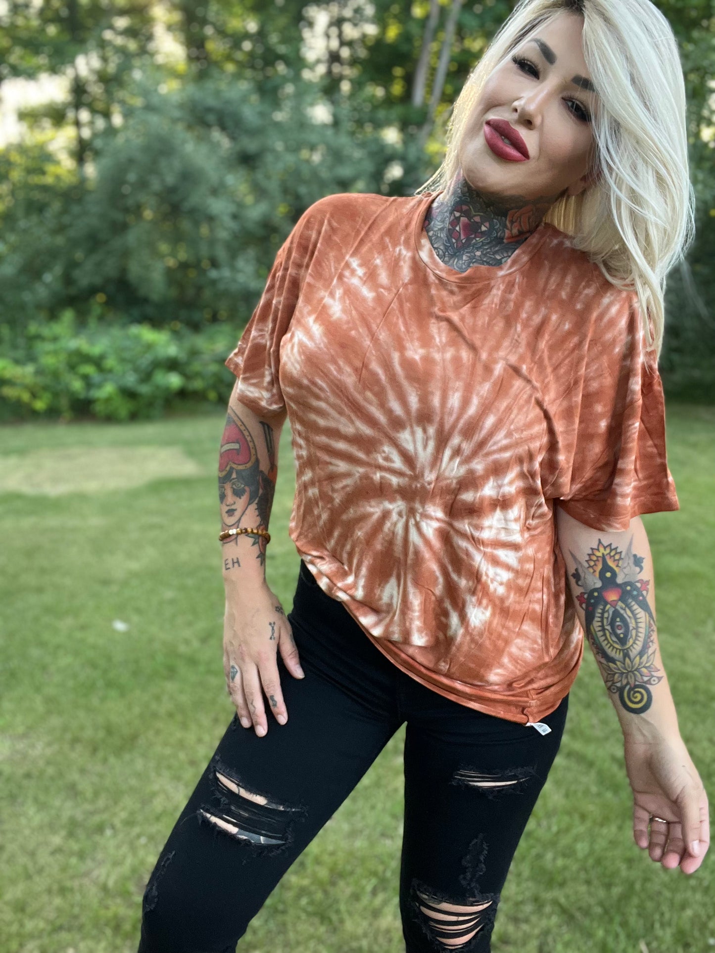 Hazy TieDye Oversized Tee